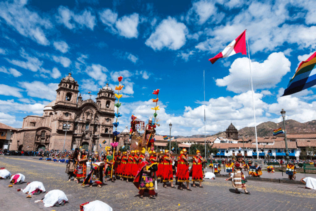 Indrukwekkende viering van Inti Raymi in Cusco 24 juni Een eerbetoon aan de zon en het gouden tijdperk van de Inca’s in Peru